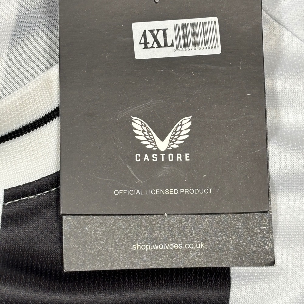 Castore Newcastle United Jersey Men 4XL Black White Almiron 24 Soccer Shirt NEW - Picture 4 of 13